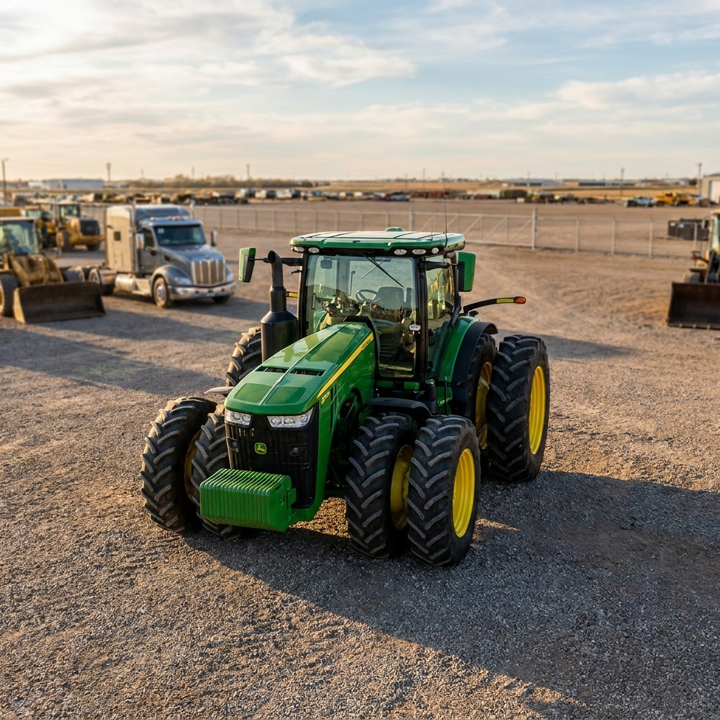 2021 JOHN DEERE 8R 370 MFWD Agricultural Tractor